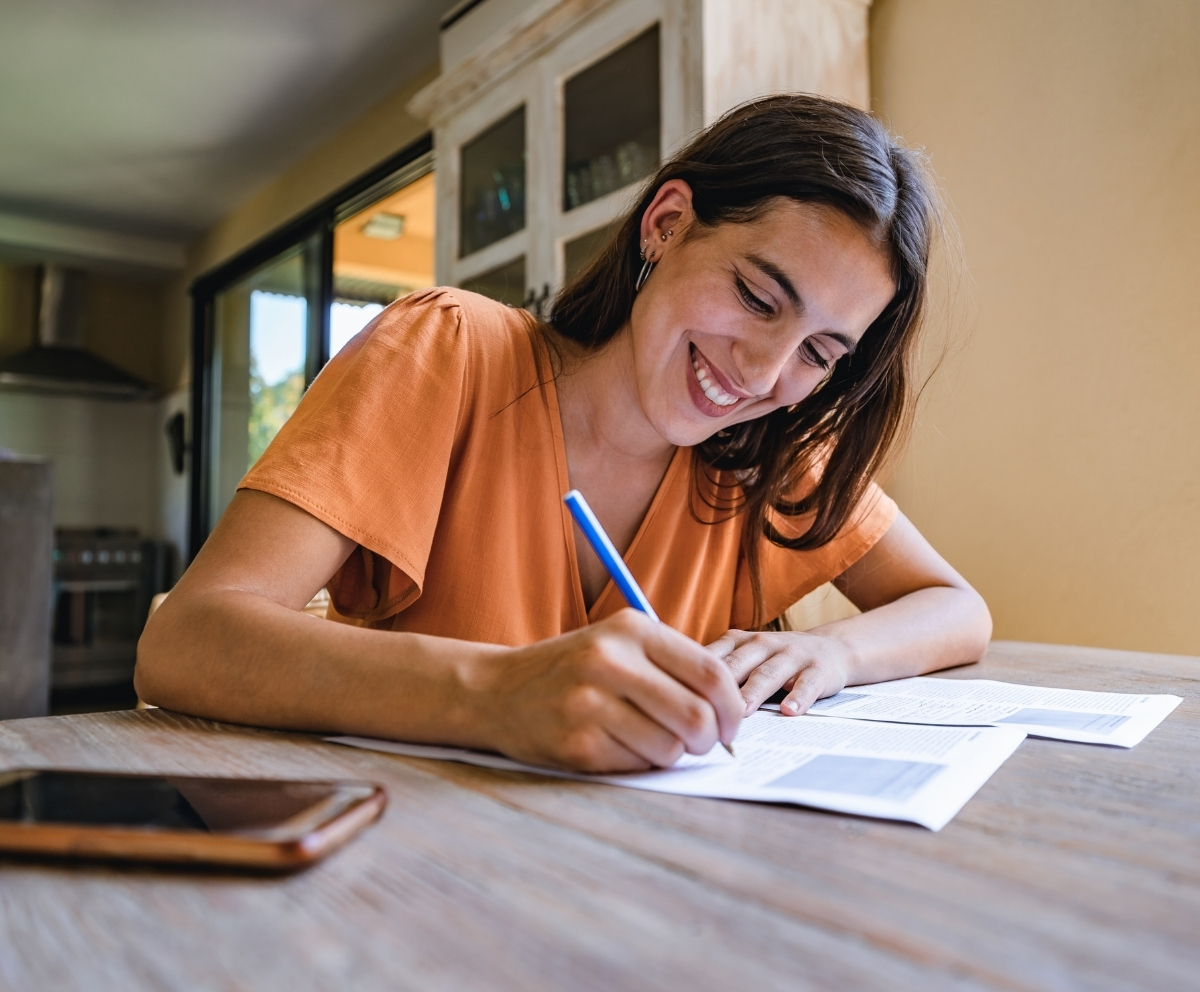 Member reviewing the mortgage process with Connect Credit Union home loan support