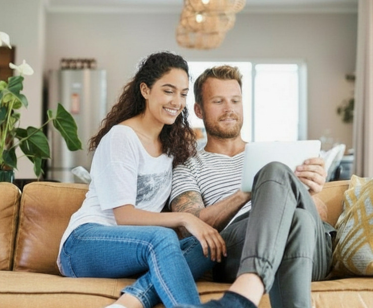 Homebuyer reviewing closing details through the Home Partners Plus Program