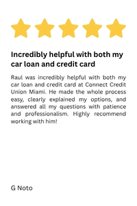 Google Review by G Noto for Connect Credit Union