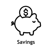 Savings Top Menu Icon